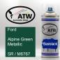 Preview: Ford, Alpine Green Metallic, SR / M6767: 400ml Sprühdose, von ATW Autoteile West.